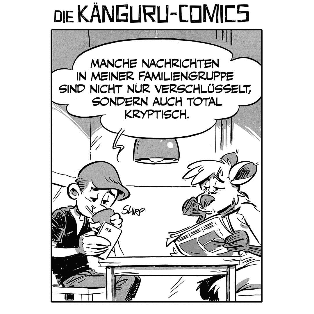 Känguru Comic 1
